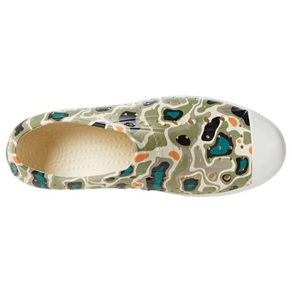 Native Jefferson Slip-On Water Shoes Pine Map Adult M7 W9 Lightweight Camo EVA - Picture 4 of 10